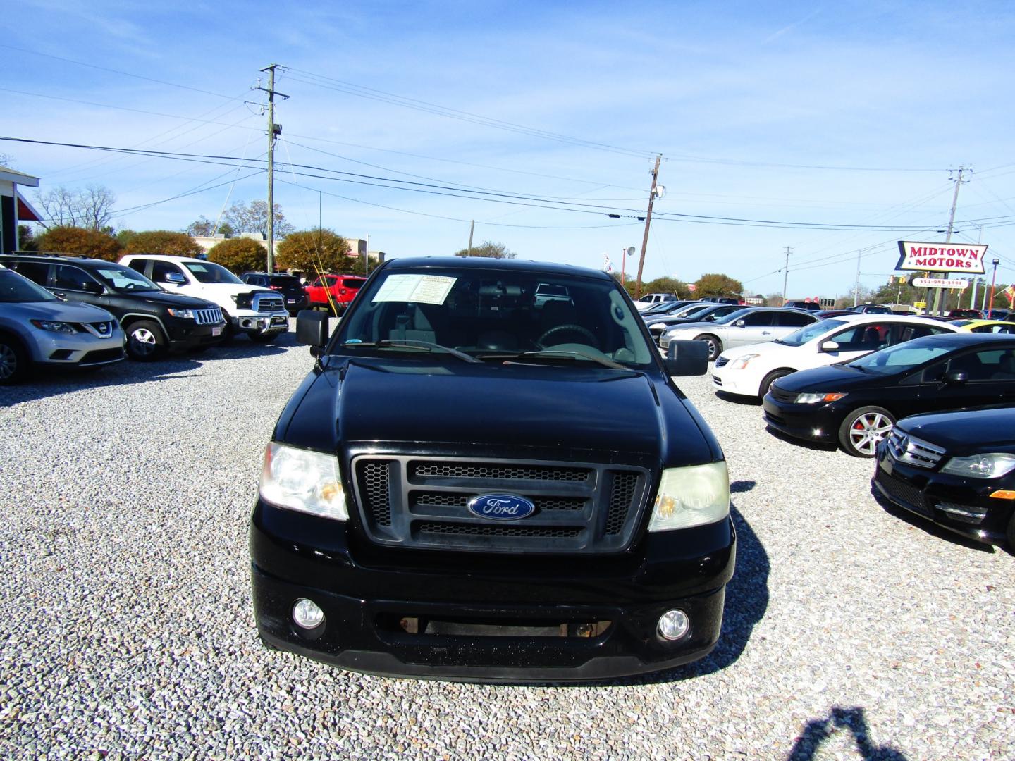 2008 Black /Gray Ford F-150 (1FTRX12W38F) , Automatic transmission, located at 15016 S Hwy 231, Midland City, AL, 36350, (334) 983-3001, 31.306210, -85.495277 - Photo#1